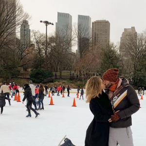 Nabilla à New York en ce tout début d'année 2019. Ici avec son amoureux Thomas !