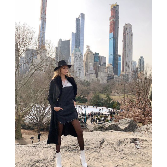 Nabilla à New York en ce tout début d'année 2019.