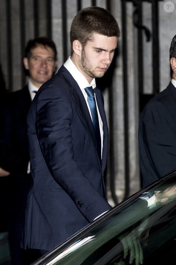 Juan Urdangarin, fils de l'infante Cristina, accompagnait sa grand-mère la reine Sofia d'Espagne le 2 janvier 2019 au théâtre royal à Madrid à une représentation de l'Orchestre des instruments recyclés de Cateura.