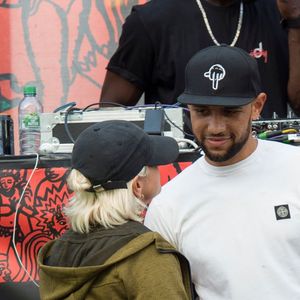 Exclusif - Lily Allen lors du festival de Notting Hill à Londres le 28 aout 2016 avec son nouveau petit ami MC Meridian Dan.