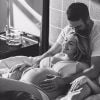 Kate Upton, enceinte et son mari Justin Verlander. Novembre 2018.