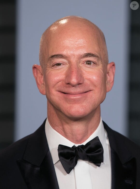 Jeff Bezos à la soirée Vanity Fair à l'occasion des Oscars à Los Angeles, le 4 mars 2018.