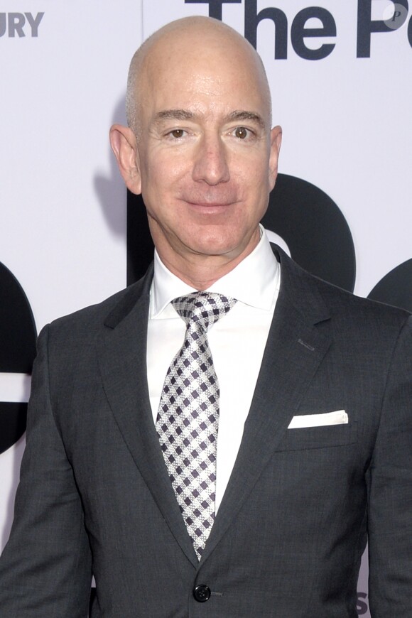 Jeff Bezos à la première de "The Post" (Pentagon Papers) à Washington le 14 décembre 2017.