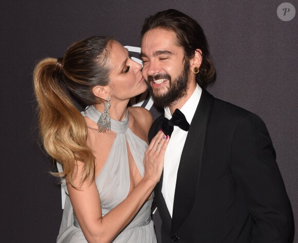 Heidi Klum et son compagnon Tom Kaulitz - Soirée "Warner InStyle Golden Globes After Party" au Beverly Hilton Hotel à Beverly Hills. Le 6 janvier 2019.