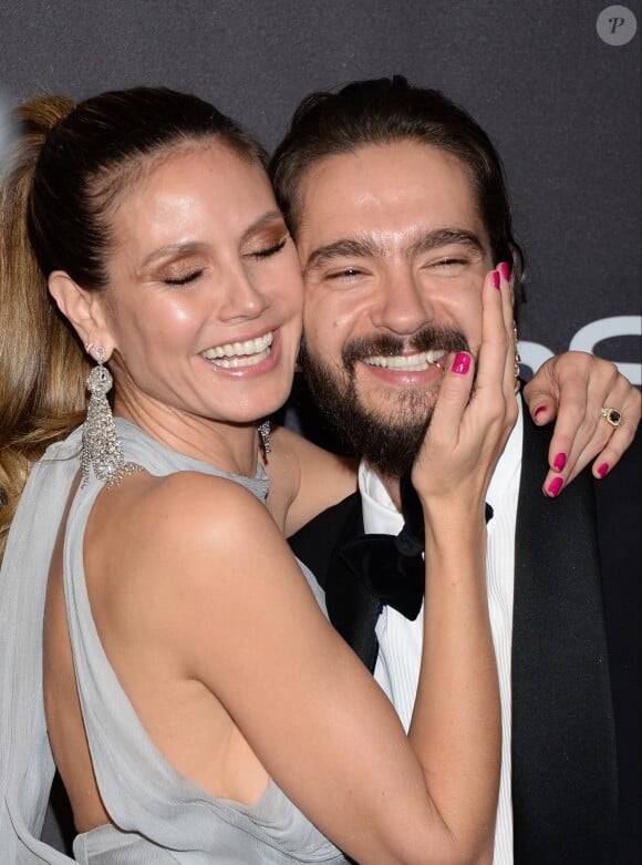 Heidi Klum et son compagnon Tom Kaulitz - Soirée "Warner InStyle Golden Globes After Party" au Beverly Hilton Hotel à Beverly Hills. Le 6 janvier 2019.