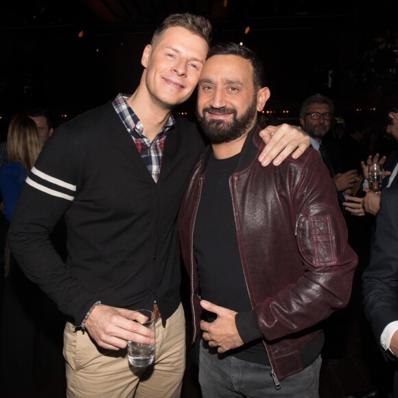 Exclusif - Matthieu Delormeau, Cyril Hanouna - Soirée d'anniversaire des 30 ans de TV Magazine au Pavillon des Champs-Elysées à Paris le 17 octobre 2017. © Tiziano Da Silva/Bestimage