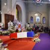 Les obsèques de Jeanne Augier, la propriétaire de l'hôtel Negresco, en l'Eglise Saint-Pierre-d'Arène à Nice le 12 janvier 2019 © Bruno Bebert/Bestimage