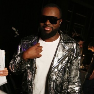 Exclusif - Maître Gims - Backstage - Enregistrement de l'émission "Tout le monde chante contre le cancer" au Palais des Sports à Paris, qui sera diffusée le 3 janvier 2019 sur W9. © M.Ausset Lacroix-D.Guignebourg / Bestimage