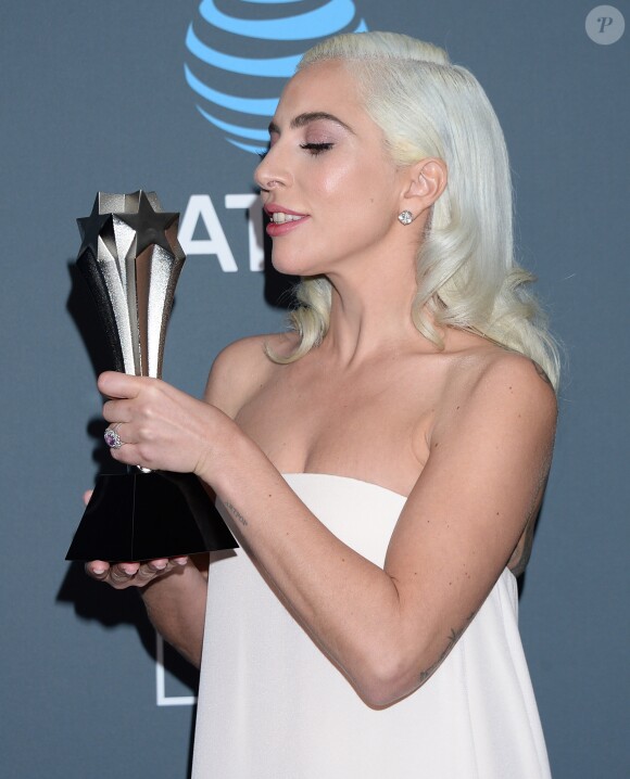 Lady Gaga - Soirée des 24e Critics' Choice Awards au Barker Hangar à Santa Monica, Los Angeles, le 13 janvier 2019.