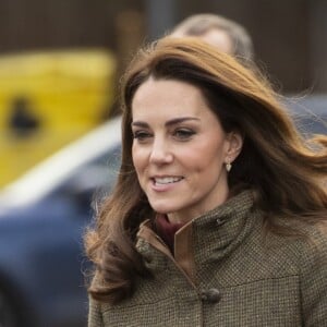 Kate Middleton, duchesse de Cambridge, s'est rendue au King Henry's Walk Garden dans le district d'Islington à Londres, le 15 janvier 2019.