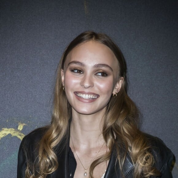 Lily-Rose Depp à la première du film "Les Fauves" au cinéma MK2 Bibliothèque" à Paris, le 17 janvier 2019. © Olivier Borde/Bestimage