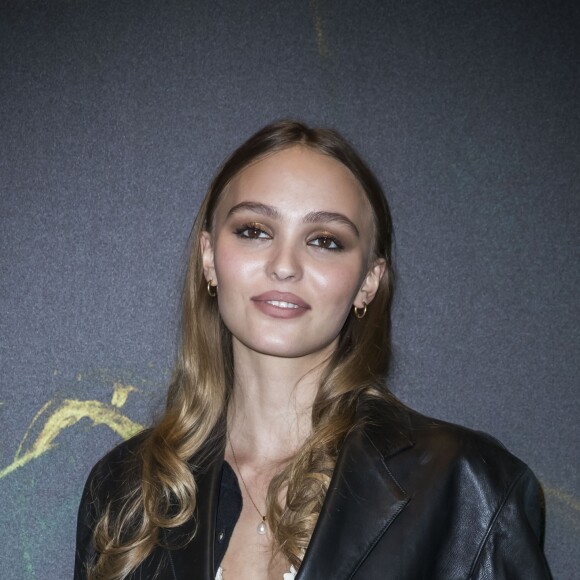 Lily-Rose Depp à la première du film "Les Fauves" au cinéma MK2 Bibliothèque" à Paris, le 17 janvier 2019. © Olivier Borde/Bestimage