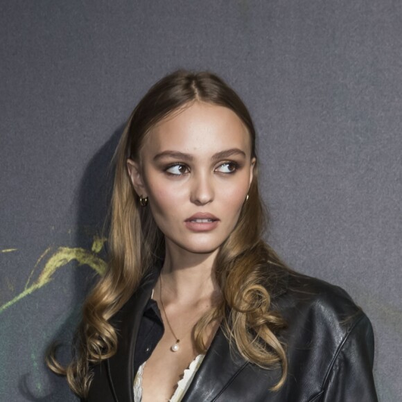 Lily-Rose Depp à la première du film "Les Fauves" au cinéma MK2 Bibliothèque" à Paris, le 17 janvier 2019. © Olivier Borde/Bestimage