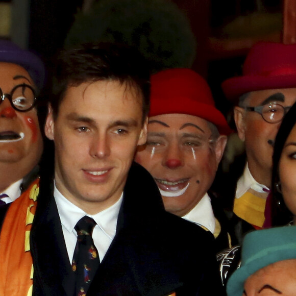 La princesse Stéphanie de Monaco a assisté en compagnie du prince Albert II et de Louis Ducruet avec sa fiancée Marie à la soirée d'ouverture du 43e Festival international du cirque de Monte-Carlo sous le chapiteau de Fontvieille à Monaco le 17 janvier 2019. © Jean-François Ottonello/Nice-Matin/Bestimage