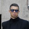 Cristiano Ronaldo quitte le tribunal avec sa compagne Georgina Rodríguez à Madrid le 22 janvier 2019. L'audience devait ratifier l'accord passé entre les avocats du Portugais et le fisc espagnol prévoyant une sanction de 18,8 M€ et une peine de 23 mois de prison.