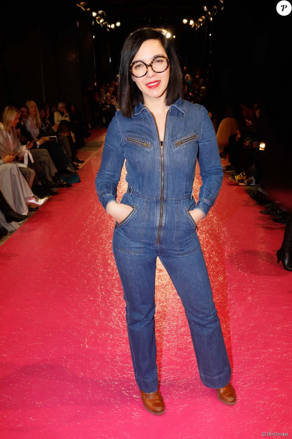 Sylvie Hoarau - People au défilé de mode Haute-Couture printemps-été