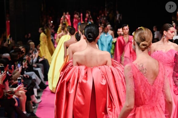 Défilé de mode Haute-Couture printemps-été 2019 "Alexis Mabille" à Paris. Le 22 janvier 2019