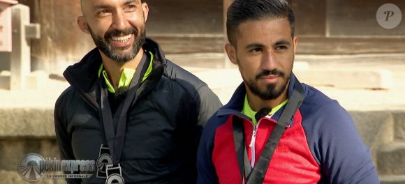 Les candidats de "Pékin Express 2018 : La Course infernale" lors de la demi-finale le 30 août 2018 sur M6.