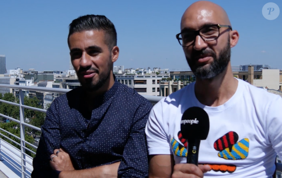 Mehdi et Oussama, 42 et 30 ans, les amis d'enfance, candidats dans "Pékin Express : La Course infernale" (M6) en interview pour Purepeople.com