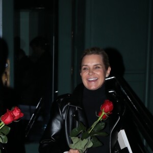 Bella Hadid est allée diner avec sa mère Yolanda Hadid le jour de la St Valentin à New York, le 14 février 2018