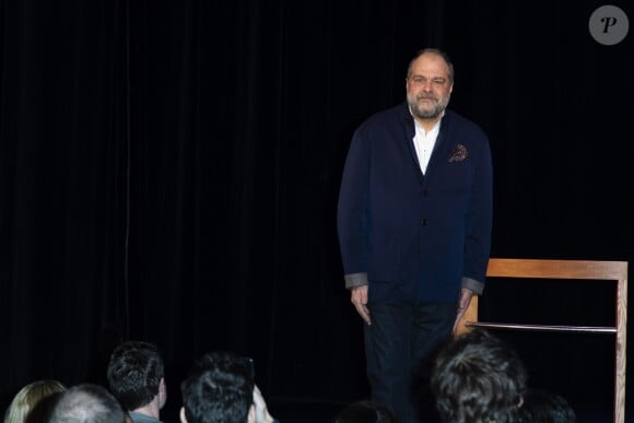 Exclusif - Eric Dupond-Moretti - Eric Dupond-Moretti à la barre au théâtre de la Madeleine à Paris le 22 janvier 2019. © Pierre Perusseau/Bestimage