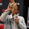 Le rappeur XXXTentacion en interview sur iHeart Radio à Fort Lauderdale, le 26 mai 2017.