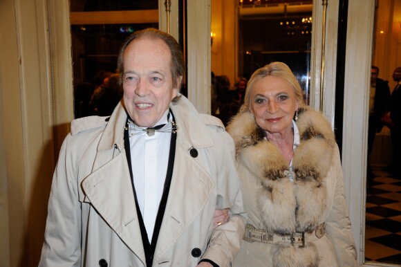 Henri d'Orléans et Micaela Cousino y Quinones de Leon le 4 mars 2012 au gala Enfance Majuscule, salle Gaveau à Paris.