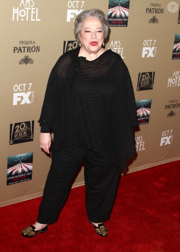 Kathy Bates à la première de «American Horror Story» à Los Angeles, le 3 octobre 2015