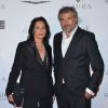 Daniel Lévi et son épouse Sandrine Aboukrat au dîner caritatif "The Global Gift Initiative" au Carlton Beach Club lors du 71e Festival International du Film de Cannes, le 11 mai 2018. © CVS/Bestimage
