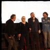 Exclusif - Fabien Onteniente, Josiane Balasko, François-Xavier Demaison et les producteurs du film - Avant-première du film "All Inclusive" au Gaumont Opéra à Paris le 3 février 2019. © Alain Guizard/Bestimage