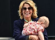 Laura Tenoudji : Bigoudis party avec sa fille de 1 an et demi, Bianca
