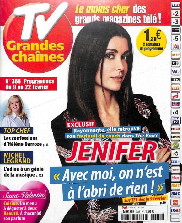 Magazine "TV Grandes Chaînes", en kiosques lundi 4 février 2019.