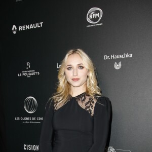 Chloé Jouannet arrive à la 14ème cérémonie des Globes de Cristal, à la salle Wagram à Paris, le 4 février 2019. © Marc Ausset-Lacroix/Bestimage