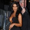 Kim Kardashian arrive à la 21ème édition du "amfAR Gala" au profit de la recherche contre le SIDA au Cipriani Wall Street à New York, le 6 février 2018. © Morgan Dessalles/Charles Guerin/Bestimage
