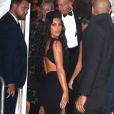 Kim Kardashian arrive à la 21ème édition du "amfAR Gala" au profit de la recherche contre le SIDA au Cipriani Wall Street à New York, le 6 février 2018.