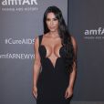 Kim Kardashian au photocall de la 21ème édition du "amfAR Gala" au profit de la recherche contre le SIDA au Cipriani Wall Street à New York, le 6 février 2018.