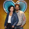 Tomer et Sandra Sisley lors du vernissage de l'exposition de Emmanuelle Rybojad au Fouquet's à Paris le 7 février 2019.