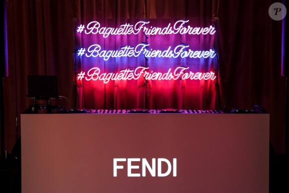 Soirée #BaguetteFriendsForever de FENDI au magasin FENDI sur Madison Avenue. New York, le 7 février 2019.