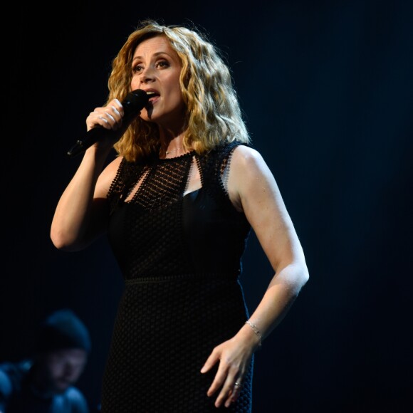 Lara Fabian en concert au Zenith de Paris, France, le 16 juin 2018. © BOV/Bestimage