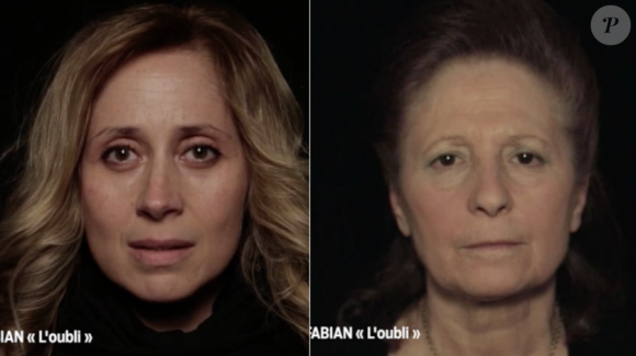 Lara Fabian a dévoilé en exclusivité sur le site du quotidien Le Parisien le "témoignage visuel" illustrant sa chanson L'Oubli, consacrée à sa mère Luisa, atteinte de la maladie d'Alzheimer. Des membres de sa famille passent face caméra comme s'ils regardaient Luisa, qui apparaît à la fin...