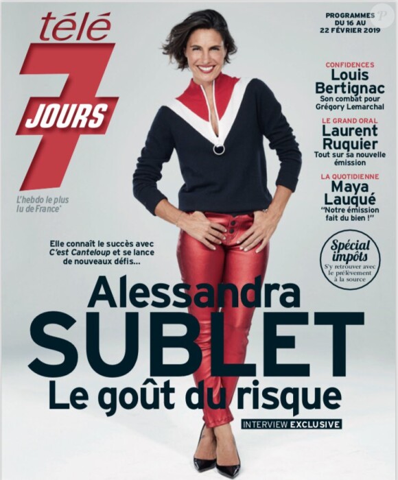 Magazine "Télé 7 Jours" en kiosques le 11 février 2019.