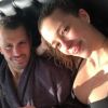 Camille Schneiderlin et son mari Morgan en amoureux dans un Spa, au Royaume-Uni - mercredi 30 janvier 2019, Instagram