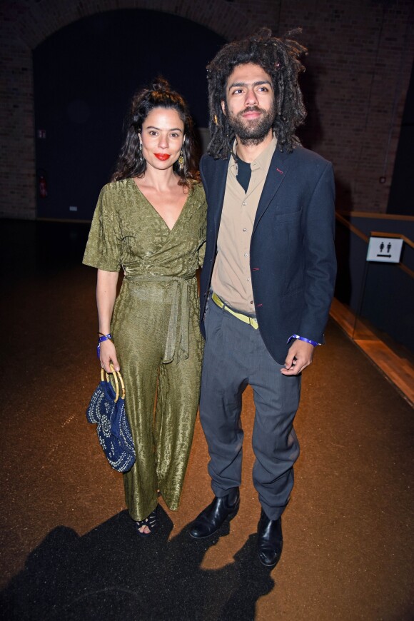Noah Becker et sa compagne Taina Moreno de Oliveira Lagoeiro au gala "Cinema For Peace" lors du 69ème Festival International du Film de Berlin, La Berlinale. Le 11 février 2019