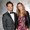 Semi-Exclusif - Laury Thilleman et son compagnon Juan Arbelaez - Cocktail pour la remise des GQ Awards "Les Hommes de l'Année 2018" au Centre Pompidou à Paris, le 26 novembre 2018. © Veeren/Bestimage