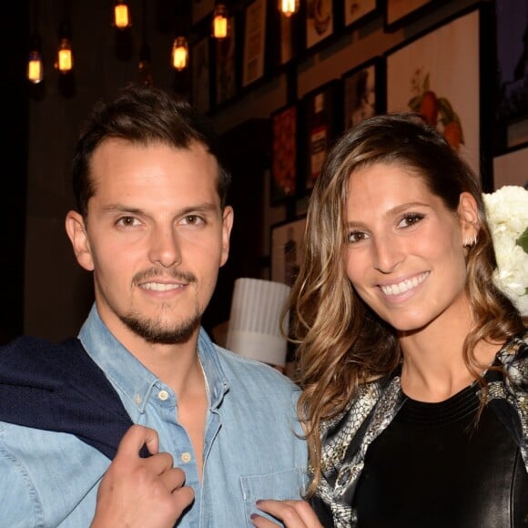 Exclusif - Juan Arbelaez et sa compagne Laury Thilleman (Miss France 2011) - Soirée au Kiehl's Club lors du 43ème Festival du Cinéma Américain de Deauville, France, le 2 septembre 2017. © Rachid Bellak/Bestimage