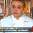 Alexia lors du troisième épisode de "Top Chef" saison 10 mercredi 20 février 2019 sur M6.