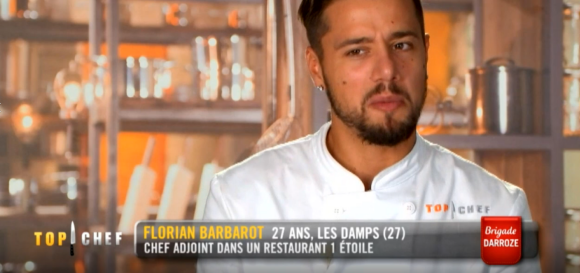 Florian lors du troisième épisode de "Top Chef" saison 10 mercredi 20 février 2019 sur M6.