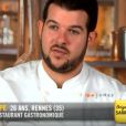 Guillaume lors du troisième épisode de "Top Chef" saison 10 mercredi 20 février 2019 sur M6.