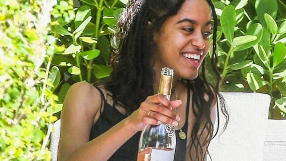 Malia Obama, 20 ans : Festive en bikini, elle trinque au rosé avec ses amies