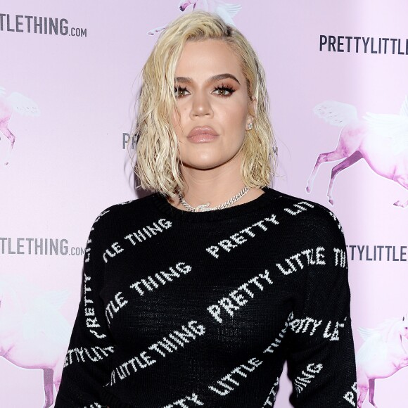 Khloe Kardashian à l'inauguration du siège social de PrettyLittleThing.com à West Hollywood, le 20 février 2019